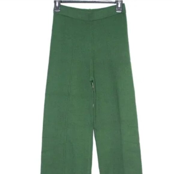 Darling Green Sweatpants Cotton Blend Size XS Pre-Owned Great Condition - Picture 2 of 3